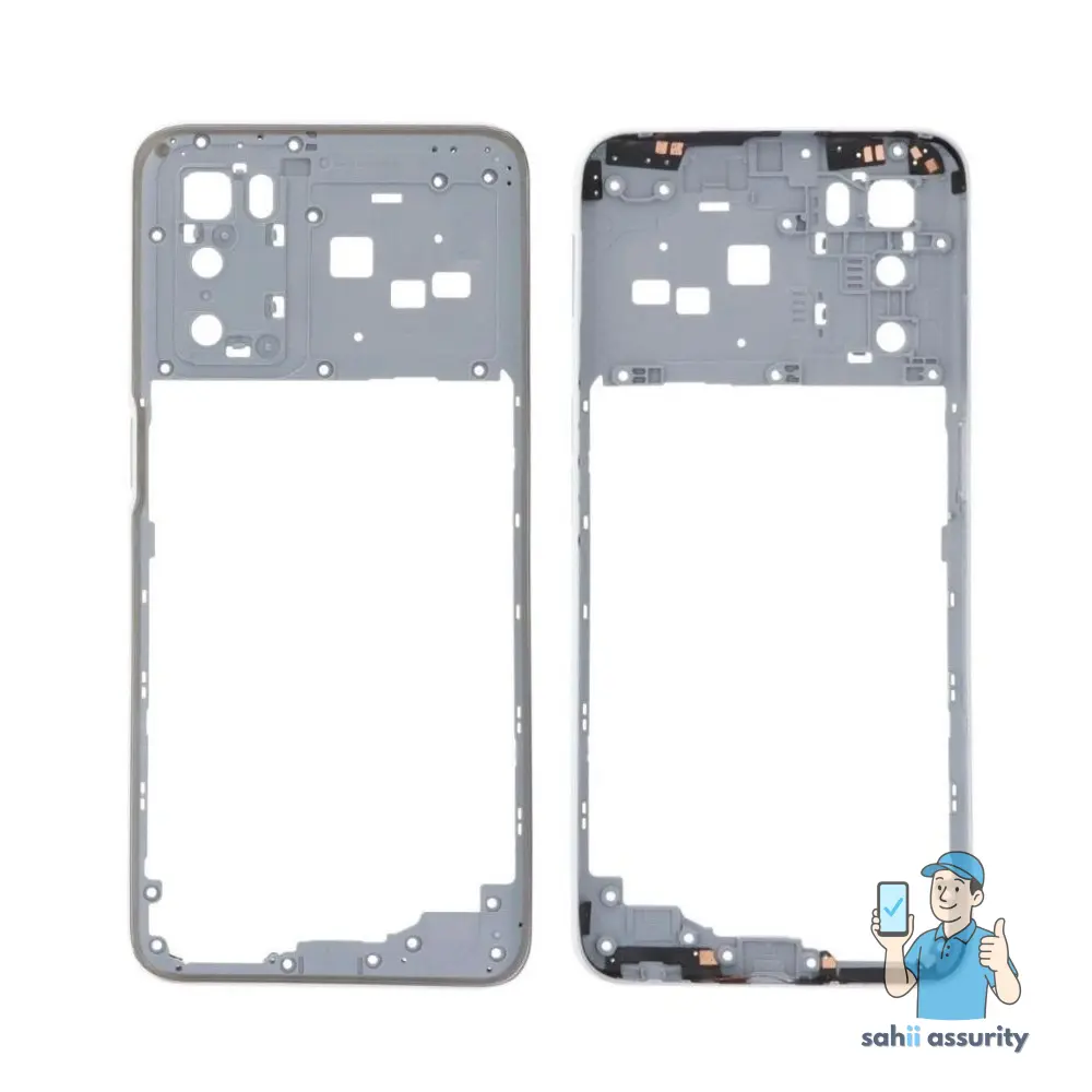 Middle Frame Ring Only for Oppo A16 Black